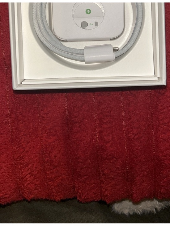 Apple White Braided USB-C to Lightning Cable